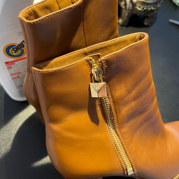 Michael Kors Frenchie Booties New Tan Boots - Picture 7 of 13